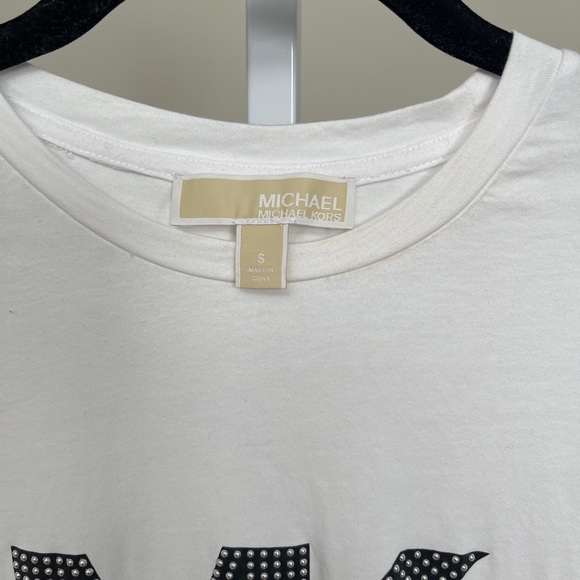 MICHAEL MICHAEL KORS
Studded Logo Cotton T-shirt - Picture 4 of 6